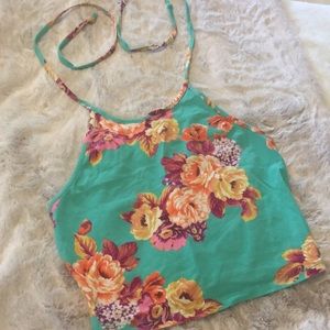Cropped Halter Top